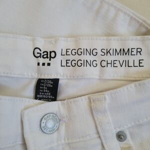 GAP Women's Cream Jegging Skimmer Jeans